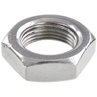 Гайка низкая с мелкой резьбой М8х1 DIN 439 нержавеющая сталь А2